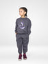 Dolphins Printed Fleece Suit (Purple)