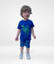 Jurassic Dino Short Set (Royal Blue)