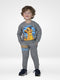Lion King Fleece Suit (Grey)