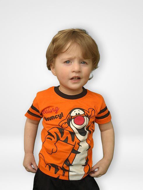 Tiger Character T-Shirt (Orange)