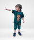 Groot Character Short Set (Dark Green)