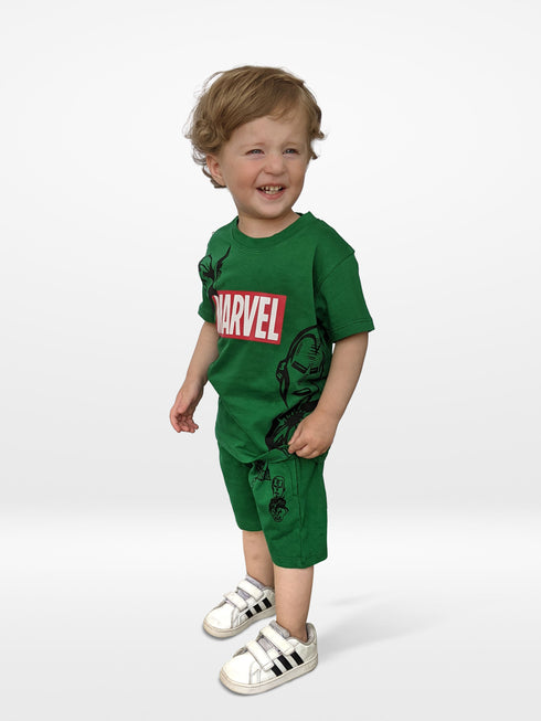 Marvel Super Heroes Short Set (Green)