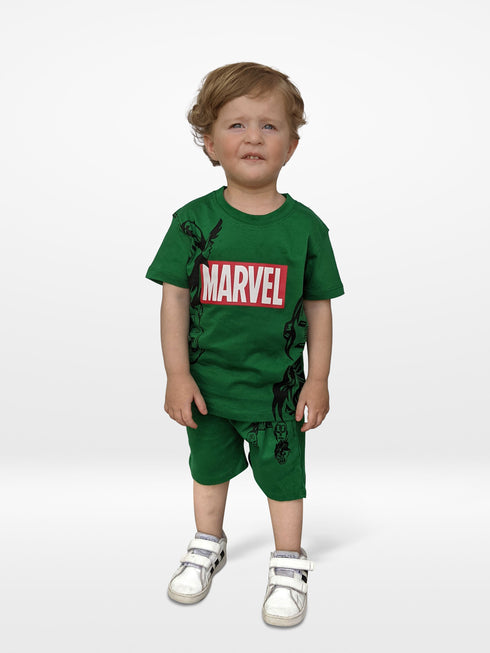 Marvel Super Heroes Short Set (Green)