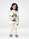 Minnie Allover Printed Fleece Suit (Off-White)