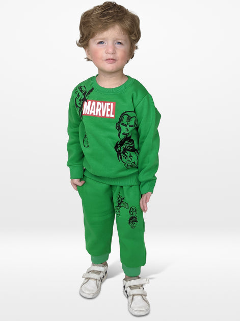 Marvel Superheroes Fleece Suit (Green)