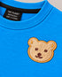 The Teddy Embossed Fleece Suit (Azure Blue)