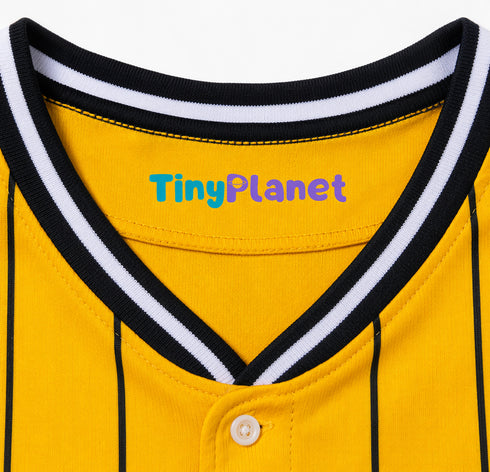 Los Angles Embroidered Baseball Set (Yellow)