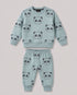 The Panda Themed Fleece Suit (Sage Green)