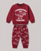 The Team Dino Fleece Suit (Maroon)
