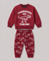 The Team Dino Fleece Suit (Maroon)