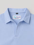 Imported Textured Wash & Wear 2 Piece Set (Sky Blue & Beige)