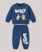 The Bluey & Bingo Fleece Suit (Dusty Blue)