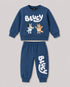 The Bluey & Bingo Fleece Suit (Dusty Blue)