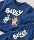 The Bluey & Bingo Fleece Suit (Dusty Blue)