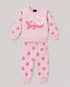 The Polka Bunny Fleece Suit (Baby Pink)