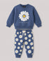 The Daisy Dream Fleece Suit (Dusty Blue)