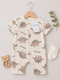 Dino Explorer Soft Cotton Romper