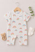 Rainbow Joy Soft Cotton Romper