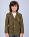 Royal Scribble Imported Cotton Blazer (Green)