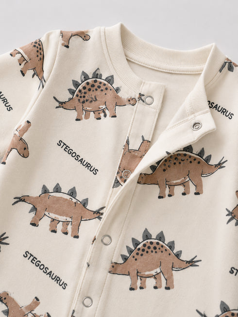 Dino Explorer Soft Cotton Romper