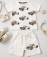 Little Roadster Cotton Short Set (Cream)