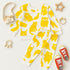 Sunny Safari Themed Fleece Suit (Cream/Mustard)