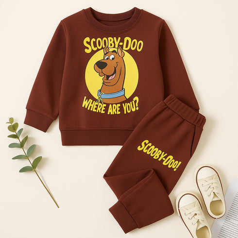 Scooby Doo Themed Fleece Suit (Cocoa Brown)