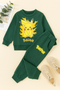 Patronus Pikachu Themed Fleece Suit (Dark Green)