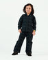 Checkered Imported Stretchable Wash & Wear 2 Piece Set (Dark Charcoal)
