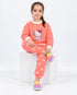Kitty Cherry Cozy Fleece Suit (Peach Orange)