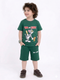 The Tom & Jerry Cotton Short Set (Dark Green)