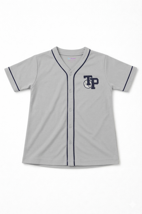 Classic Embroidered Baseball Set (Grey)