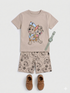 Paws On Patrol Cotton Short Set (Ivory)