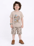 Paws On Patrol Cotton Short Set (Ivory)