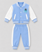 The Bluey Embroidered Varsity Fleece Suit (Sky Blue & White)