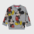 Mickey Fleece Sweatshirt (Grey)