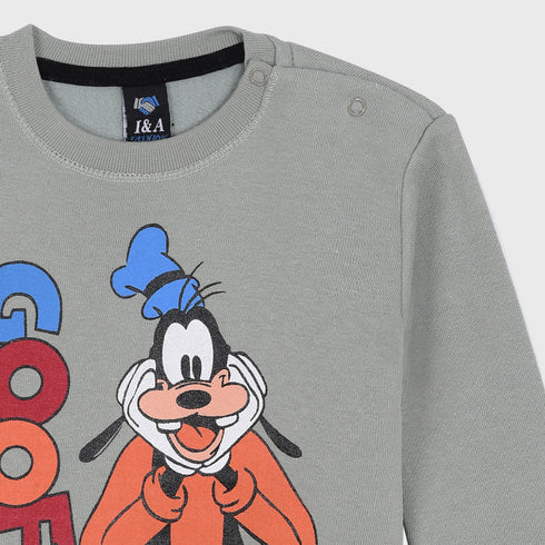 Goofy Fleece Sweatshirt (Green)