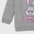 Looney Tunes Fleece Sweatshirt (Grey)