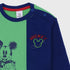 Mickey Fleece Sweatshirt (Green-Bue)