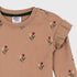 Floral Frills Fleece Sweatshirt (Honey)