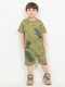 Little Rex Play Cotton Short Set (Olive Green)