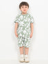 Summer Sage Cotton Short Set (Sage Green)