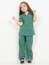 Imported Wash & Wear Sage Luxe 2 Piece Set (Sage Green)