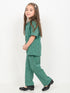 Imported Wash & Wear Sage Luxe 2 Piece Set (Sage Green)