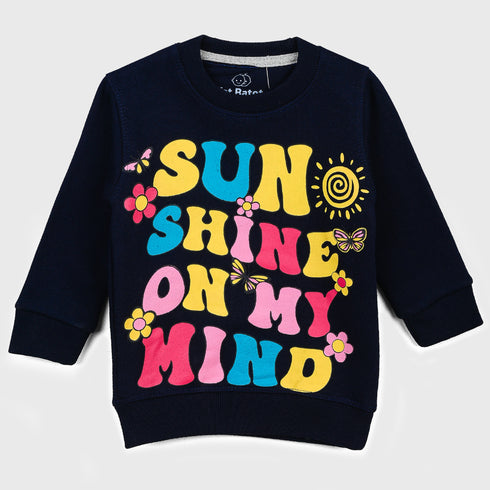 Sun Shine Fleece Tracksuit (Black)