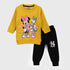 Fleece Minnie & Daffie Tracksuit (Yellow)