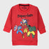 Fleece Superhero Tracksuit (Red)