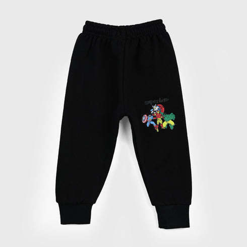 Fleece Superhero Tracksuit (Red)