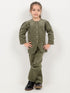 Imported Corduroy Majestic Co-ord Set (Olive Green)