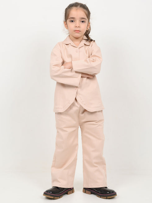 Imported Cotton Premium 2 Piece Set (Cream Beige)